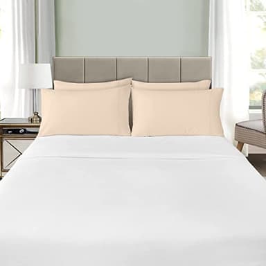 Utopia Bedding King Pillow Cases - 12 Pack - Envelope Closure - Soft Brushed Microfiber Fabric - Shrinkage and Fade Resistant Pillow Covers King Size 20 X 40 Inches (King, Beige) - Image 7