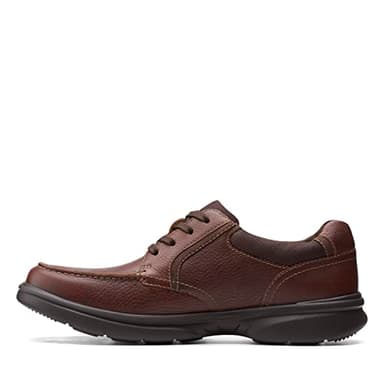Clarks Men's Bradley Vibe Oxford, Tan Tumbled Leather, 14 - Image 6