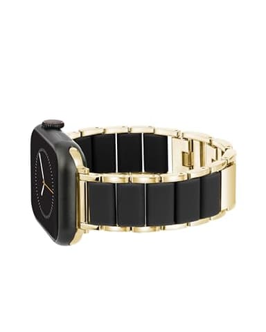 Anne Klein Silicone Fashion Bracelet for Apple Watch, Secure, Adjustable, Apple Watch Replacement Band, Fits Most Wrists - Image 2
