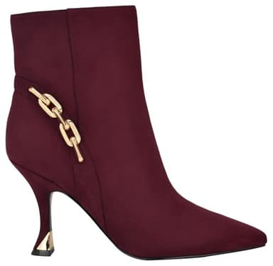 Nine West Women's Chaine Bootie, Burgundy 600, 5.5 - Image 5