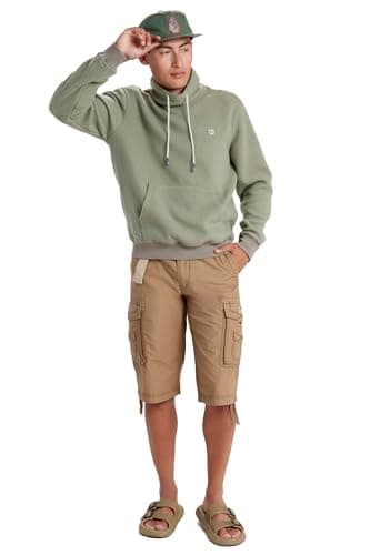 Unionbay Men's Cordova Belted Messenger Cargo Short - Reg and Big and Tall Sizes, Field, 42 - Image 2