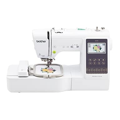 Brother SE700 Sewing and Embroidery Machine, Wireless LAN Connected, 135 Built-in Designs, 103 Built-in Stitches, Computerized, 4" x 4" Hoop Area, 3.7" Touchscreen Display, 8 Included Feet, White - Image 1