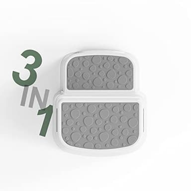 Two Step Stool for Kids – Non-Slip Toddler Step Stool for Bathroom Sink & Potty Training, Dual Height 9.5”, Safe & Sturdy for Kitchen, Bedroom & Classroom (Includes Two Ducks) - Image 9