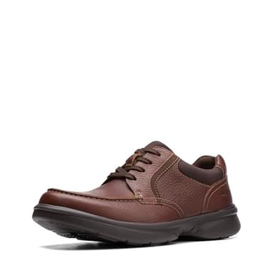 Clarks Men's Bradley Vibe Oxford, Tan Tumbled Leather, 14 - Image 1
