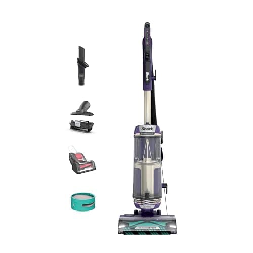 Shark POWERDETECT Upright Vacuum Cleaner with HEPA Filter, Heavy Duty Vacuum with Powerful Suction for Pet Hair Pickup, DuoClean Technology, Powered Lift-Away, Ideal for Carpets & Hardfloors, AZ4002 - Image 1