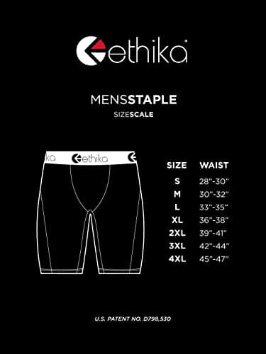 Ethika Men’s Boxer Brief, Knee Length, 4-Way Stretch Performance Underwear with Graphic Prints – Bomber Z (AST, M) - Image 4