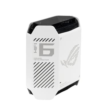 ASUS ROG Rapture GT6 (2PK) AX10000 Tri-Band WiFi 6 Gaming Mesh System, Covers up to 5,800 sq ft, 2.5 Gbps Port, Triple-Level Game Acceleration, UNII 4, Free Lifetime Internet Security, Moonlight White - Image 9