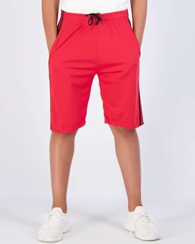 Real Essentials 5 Pack: Boys' Mesh Basketball Athletic Shorts with Pockets – Teen Kids Youth Quick Dry Soccer Running Gym S (6-7) - Image 2