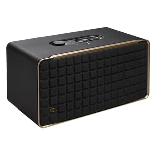 JBL Authentics 500 - Retro Style Home Speaker with Bluetooth, Voice Control, and Dolby Atmos, Multi Room Playback, Built in Alexa and Google Assistant, Automatic self tuning - Image 1