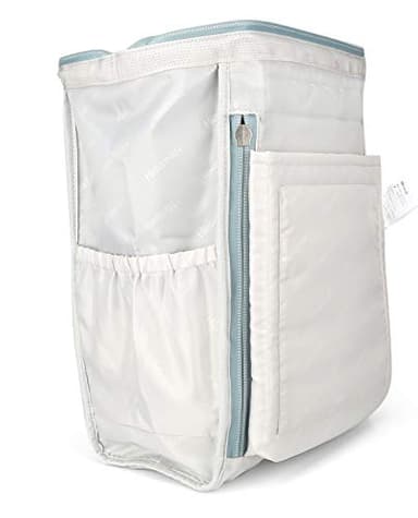 Himawari Laptop Backpack, Stylish Eco-Friendly Canvas, 11"x16"x6.3", Large Capacity, Multi-Functional with USB Port, Padded Back Panel, Adjustable Shoulder Straps - Image 7