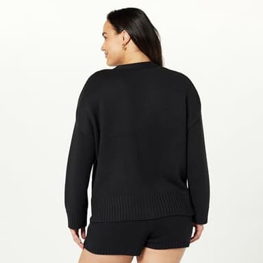 The Drop Womens Brigitte Cotton Blend Chunky Cardigan - Image 7