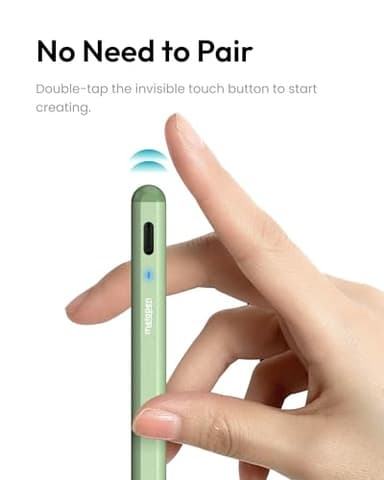 Metapen Pencil A8 for Apple iPad 2018-2025, (2X Faster Charge), Tilt Sensitivity, Pixel Precision, Stylus Pen for iPad 11/10/9/8/7/6th Gen, Pro 12.9/11/13-inch M4, Air 3/4/5/M2/M3, Mini 5/6th, Black - Image 7
