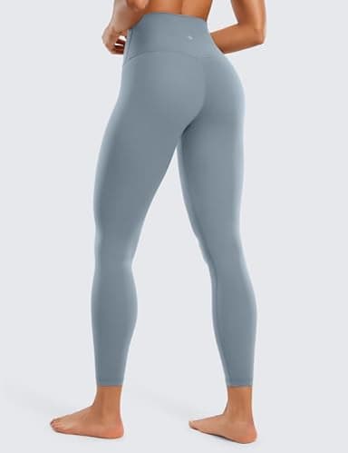 CRZ YOGA Butterluxe High Waisted Lounge Legging 25" - Buttery Soft Workout Yoga Pants Belgian Blue Medium - Image 2