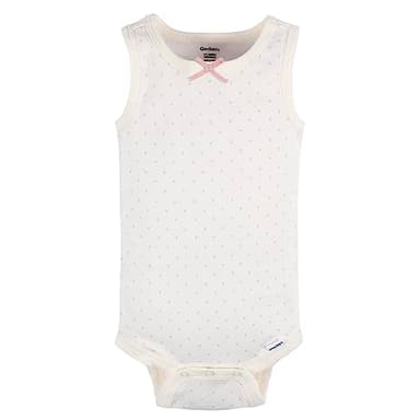 Gerber Baby Girls Multi-Pack Sleeveless Onesies Bodysuit Flowers 18 Months - Image 3