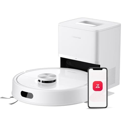 roborock Q7 M5+ Robot Vacuum and Mop, Upgraded from Q5 Max+, 7 Weeks Self-Emptying, 10000Pa Suction, Dual Anti-Tangle System, for Pet Hair & Carpet, PreciSense LiDAR Navigation, App Control, White - Image 1