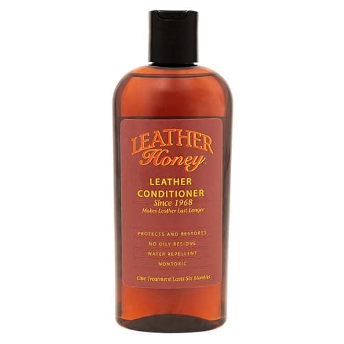 Leather Honey Leather Conditioner, Since 1968. for All Leather Items Including Auto, Furniture, Shoes, Purses and Tack. Non-Toxic and Made in The USA / 8 Fl Oz (Pack of 1) - Image 1