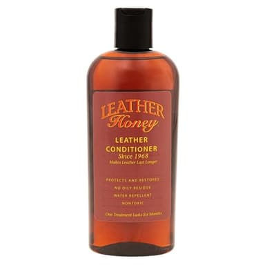 Leather Honey Leather Conditioner, Since 1968. for All Leather Items Including Auto, Furniture, Shoes, Purses and Tack. Non-Toxic and Made in The USA / 8 Fl Oz (Pack of 1) - Image 1