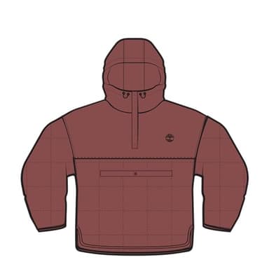 Timberland Women's TFO Lightweight Insulated Anorak Jacket, Apple Butter, Small - Image 7