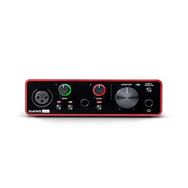 Focusrite Scarlett Solo 3rd Gen USB Audio Interface for Guitarists, Vocalists, Podcasters or Producers to record and playback studio quality sound - Image 3
