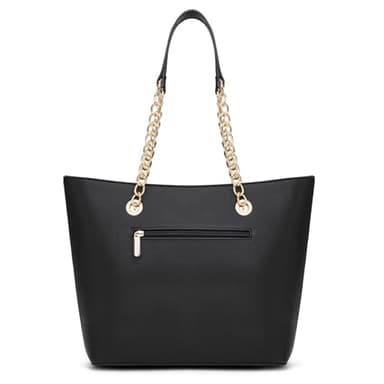 Montana West Tote Bag for Women Chain Top-handle Satchel Handbags Ladies Purses Shoulder Bags MWC-0391ABK - Image 5