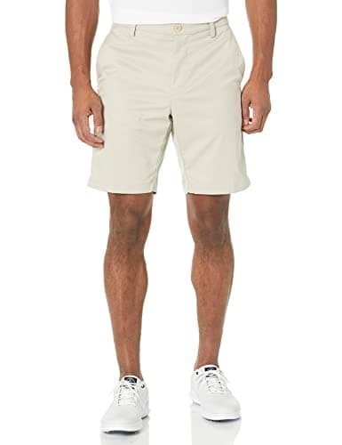 Amazon Essentials Men's Slim-Fit Stretch Golf Short, Stone, 38 - Image 1