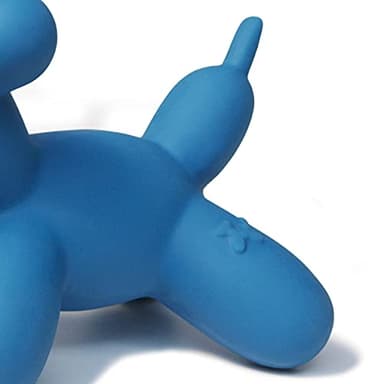 Outward Hound by Charming Pet Latex Rubber Balloon Squeaky Dog Toy, Blue, Large - Image 7