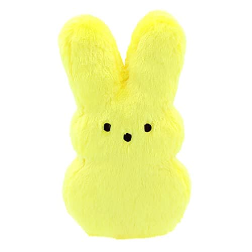 Animal Adventure | Shaggy Bunny Peeps | 15” Collectible Plush | Yellow - Image 1