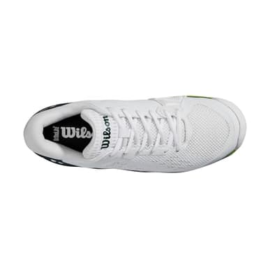 WILSON Men's Rush Pro Ace Sneaker, White/Ponderosa Pine/Jasmine Green, 7.5 - Image 6