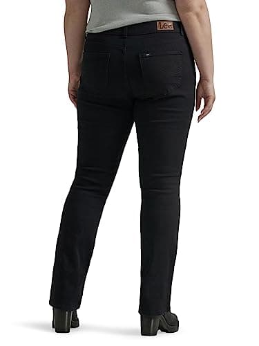 Lee Women's Legendary Mid Rise Bootcut Jean Black 12 - Image 3