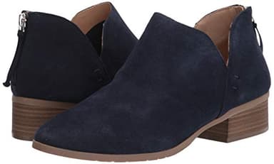 Kenneth Cole REACTION Women's Side Skip Ankle Boot, Navy, 7.5 - Image 7