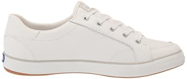 Keds Center 3 Lace Up, Sneaker Womens, White Leather, 8.5 Medium - Image 6