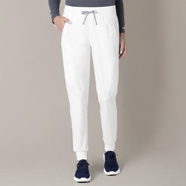 Carhartt Scrubs C51113 Women's Force® Modern Fit Jogger Pant XX-Large White - Image 2