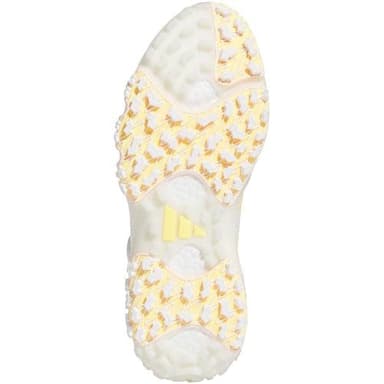 adidas Men's CodeChaos 22 BOA Spikeless Golf Shoes, Footwear White/Spark/Crystal White, 9.5 - Image 4