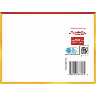 RITZ Cheese Sandwich Crackers, Lunch Snacks, 48 Snack Packs (6 Boxes, 6 Crackers Per Pack) - Image 19