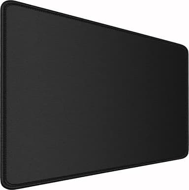 Large Gaming Mouse Pad, 31.5x15.7 inch Large Extended Computer Keyboard Mouse Mat, Water Resist Non-Slip Mousepad Rubber Base Long XXL Desk Mouse Pad for Work & Gaming, Office & Home, Black - Image 1