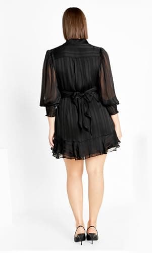 City Chic Women's Plus Size Stripe Lover Dress, 18 - Image 4