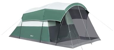 Portal 6 Person Family Tent for Camping with Screen Room, Weather Resistant Tall Tent with Rainfly, Easy Setup for Family Outdoor Camping, Backyard - Image 1