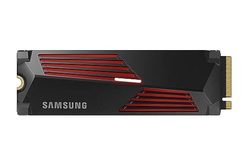 SAMSUNG 990 PRO Heatsink SSD 4TB, NVMe M.2, Speeds Up to 7,450MB/s Best for PlayStation® 5 (PS5 SSD) Console Expansion MZ-V9P4T0CW - Image 1