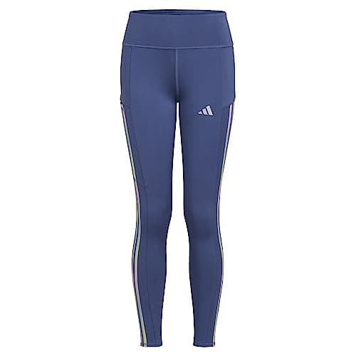 adidas Girls AEROREADY® Gradient 3S Cell Phone Pocket Tight, Crew Blue, Large - Image 1