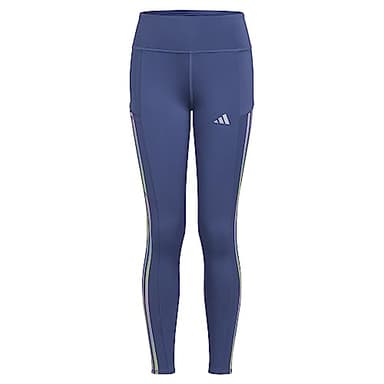 adidas Girls AEROREADY® Gradient 3S Cell Phone Pocket Tight, Crew Blue, Large - Image 1