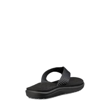 Teva womens Voya Flip Flop, Bar Street Black, 9 US - Image 4