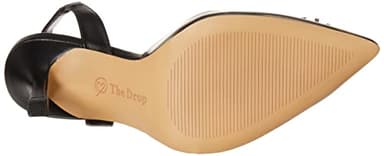 The Drop Women's Klara Clean Pointed Toe, Clear Black, 6.5 - Image 4