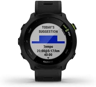 Garmin Forerunner 55, GPS Running Watch with Daily Suggested Workouts, Up to 2 Weeks of Battery Life, Black - 010-02562-00 - Image 7