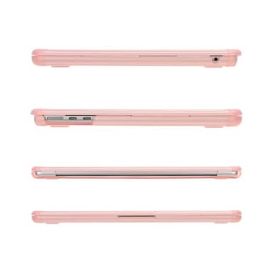 MOSISO Compatible with MacBook Air 13 inch Case 2025 2024 2023 2022 M4 A3240 M3 A3113 M2 A2681,Anti-Cracking Heavy Duty TPU Bumper Hard Case&Keyboard Skin&ScreenFilm for MacBook Air 13.6, Pink - Image 7