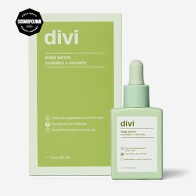 Divi Scalp Serum for Thinning Hair, 30ml – Clinically Tested, Nourishing Formula with Amino Acids, Caffeine & Rosemary Oil – Promotes Healthy Scalp & Fuller-Looking Hair, Reduces Oil & Product Buildup - Image 2