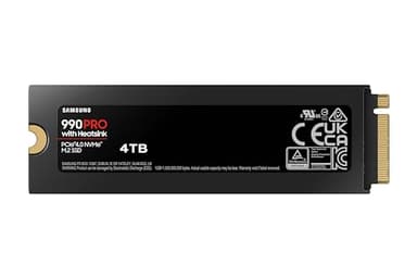 SAMSUNG 990 PRO Heatsink SSD 4TB, NVMe M.2, Speeds Up to 7,450MB/s Best for PlayStation® 5 (PS5 SSD) Console Expansion MZ-V9P4T0CW - Image 2