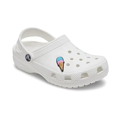 Crocs Jibbitz Food - Stylish Shoe Charms - Synthetic Material - Jibbitz Packs Shoe Charms - One-of-a-kinds Food Ice Cream Cone One Size One Size - Image 2