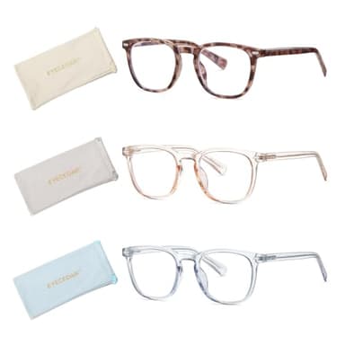 EYECEDAR 3-Pack Reading Glasses for Women Blue Light Blocking Eye Glasses Eyeglasses Readers for Women 2.0 - Image 6
