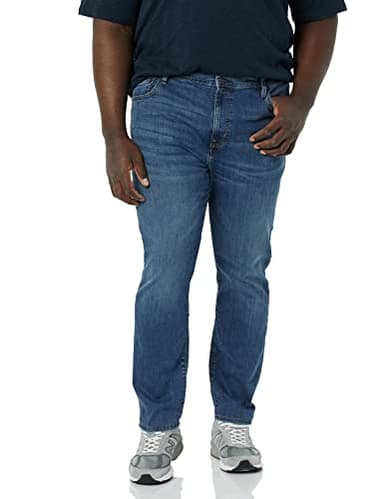 Amazon Essentials Skinny Jeans for Men - High Stretch Denim, Comfortable Fit, Skinny-fit Style, Medium Wash, 34W x 33L - Image 3