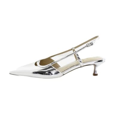 Sam Edelman Women's Toni Pump Soft Silver 6.5 Medium - Image 2